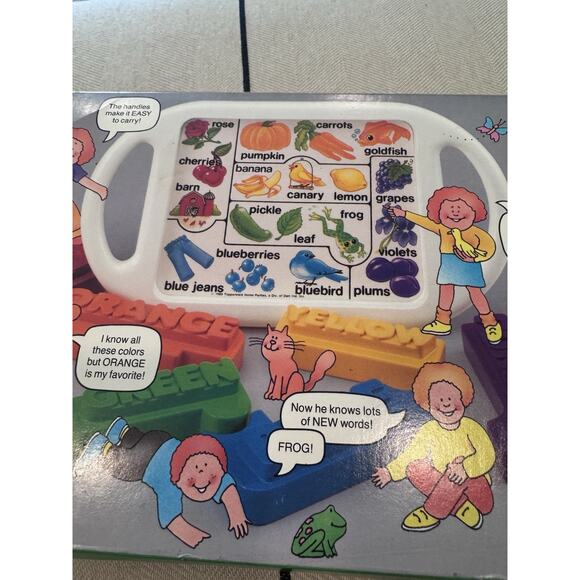 Tubbertoys What Inside Puzzle Vintage 1989 Made In The USA - Picture 4 of 12